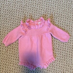 Newborn sweater onesie